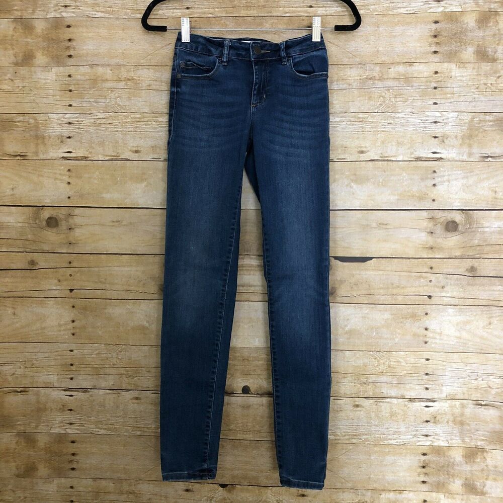 Garage High Rise Medium Wash Skinny Jeans - Junior Size 01 - Classiccore Pants